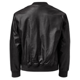 Barbed Rose Vegan Leather Bomber Jacket